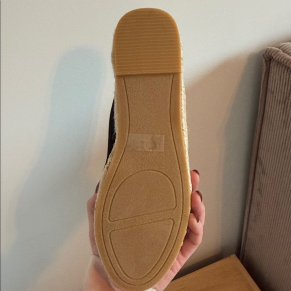 Wild Diva Black Suede Mules with Gold Accent - Picture 3 of 5